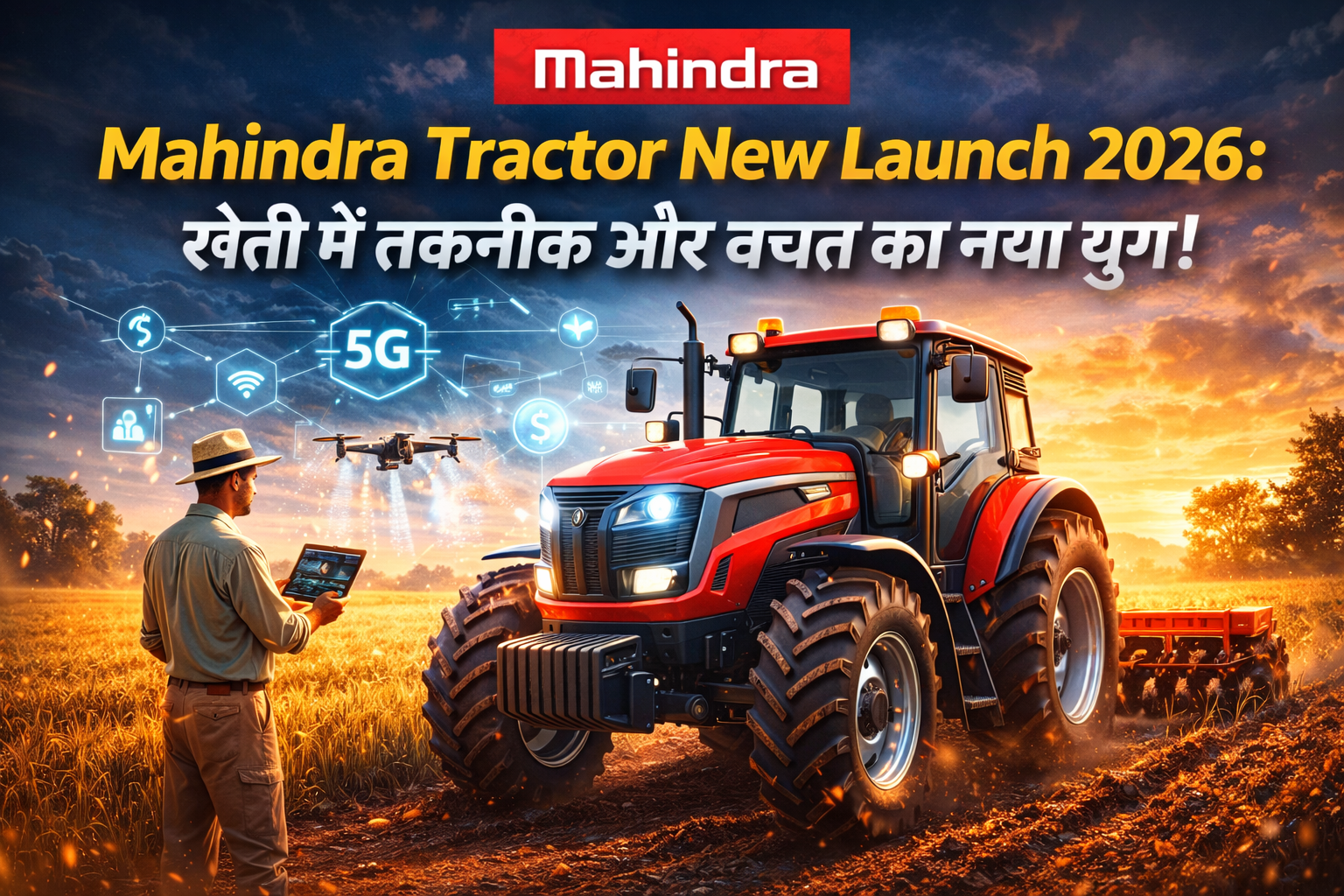 Mahindra Tractor 2026, New Launch February 2026, Mahindra CNG Tractor Price, OJA 3140 Features, Indian Agriculture Technology, Best Tractor in India 2026, Mahindra Yuvo Tech Plus.