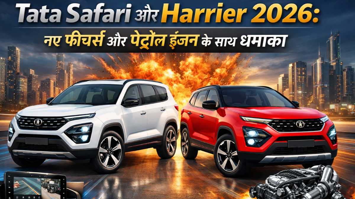 Tata Safari 2026, Tata Harrier 2026, New SUV Launch, Tata Motors India, Petrol SUV.